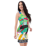 Harriet painted USA Sublimation Cut & Sew Dress