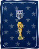 World Cup America Stars Flag Blanket